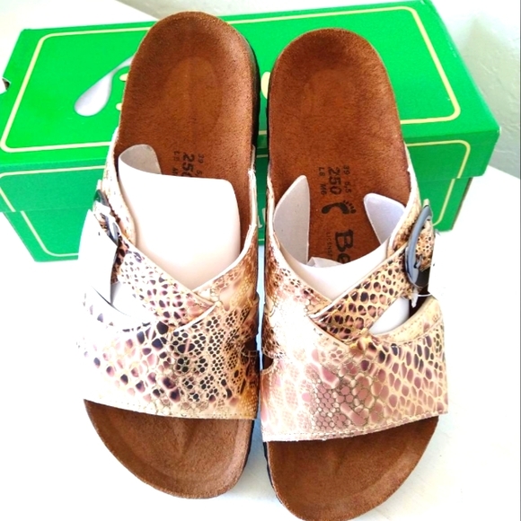 Birkenstock Shoes - Birkenstock Betula Snake Sandals NWT RARE*